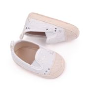 Pantofiori bebelusi, ivoire cu dantela si paiete csbh3001-1-va4