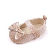 Pantofiori eleganti crem cu paiete pentru fetite csbjz7082-2-va5