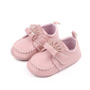 Pantofiori roz pudra cu fundita si coronita chd2789-3-va4