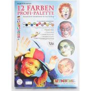 Set 12 culori germane face paint Paleta Profesionala Eulenspiegel ST18293 BBJST18293_Initiala