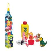 Set baloane de sapun Bubbelix 5 figurine vesele Mini Pustefix Bubble Toys STPX55739 BBJSTPX55739_Animale companie