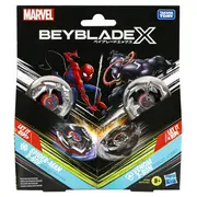 BEYBLADE X MARVEL SET DUO SPIDER MAN 3-60F SI VENOM 3-80N VIVG0278_G0288