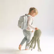 Jucarie Senzoriala, De Plus,   Ocean Life   Multiactivity Giant Plushie Octopus Mint Pjb31151