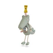 Jucarie Zornaitoare Din Plus, Agatatoare, Design   Jungle Party   Crocodil Pjb21691