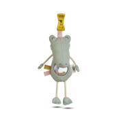 Jucarie Zornaitoare Din Plus, Agatatoare, Design   Jungle Party   Crocodil Pjb21691