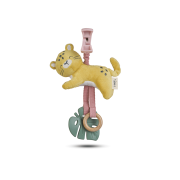 Jucarie Zornaitoare Din Plus, Parte Din Silicon Pentru Dentitie, Agatatoare, Hartie Fosnitoare, Design   Jungle Party   Ghepard Pjb21662