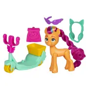 MY LITTLE PONY SUNNY STARSCOUT PE SCOOTER SET FIGURINA SI 4 ACCESORII VIVF8725_F8737