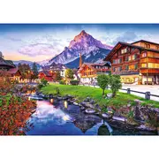 PUZZLE TREFL 1000 PREMIUM PLUS PHOTO ODYSSEY SAT ALPIN IN ELVETIA VIV10854