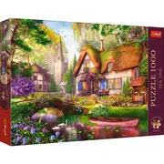 PUZZLE TREFL 1000 PREMIUM PLUS TEA TIME CASUTA DIN PADURE VIV10804