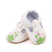 Pantofiori albi cu broderie florala csbz3037-3-va5