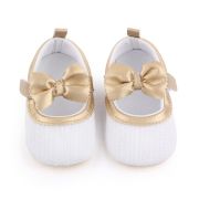 Pantofiori albi cu insertie aurie chd2630-2-va6