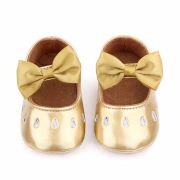 Pantofiori aurii din lac cu puncte argintii chd2585-3-va8