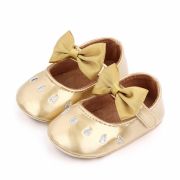 Pantofiori aurii din lac cu puncte argintii chd2585-3-va8