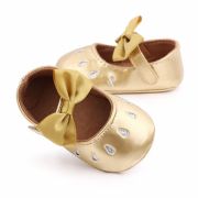 Pantofiori aurii din lac cu puncte argintii chd2585-3-va8