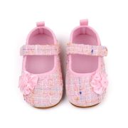 Pantofiori roz pentru bebelusi cu floricica - elegant csbhx3057-1-va6