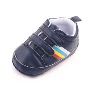 Pantofiori sport bebelusi bleumarine cu dungi multicolore chd2670-2-va6