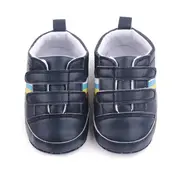 Pantofiori sport bebelusi bleumarine cu dungi multicolore chd2670-2-va6