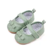 Pantofiori verzi cu fundita delicata csbjz7083-3-va6