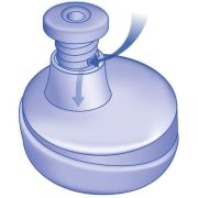 Cana de baut Kids Cup Boy, adaptor de baut antipicurare push-pull, clip de prindere, 330 ml, de la 18 luni, nip 35051