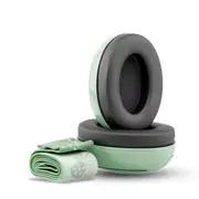 Casti antifonice pentru bebelusi, ofera protectie auditiva de la 0+ luni, 2 bentite reglabile, SNR 25, green, SCHALLWERK MINI+ Baby Green