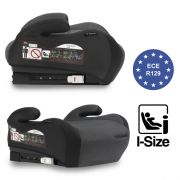 Inaltator auto 125-150 cm, cu isofix kidwell ovan - black gray edeedifosaova03a0
