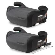 Inaltator auto 125-150 cm, cu isofix kidwell ovan - black gray edeedifosaova03a0