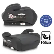 Inaltator auto 125-150 cm cu isofix kidwell ovan - gray edeedifosaova02a0