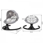 Leagan electric 2 in 1 kidwell luxi - black dark melange edeedibuellux01a5