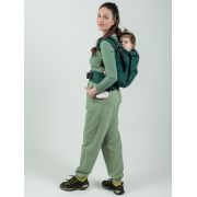 Marsupiu isara preschooler evergreen linen