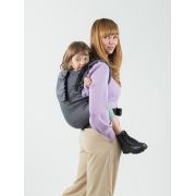 Marsupiu isara preschooler graphite linen