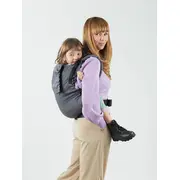 Marsupiu isara preschooler graphite linen