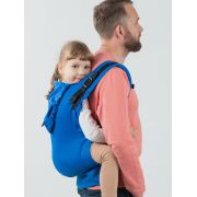 Marsupiu isara preschooler iris blue bamboo