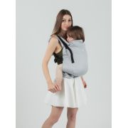 Marsupiu isara preschooler pearl grey