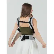 Marsupiu isara preschooler pearl grey