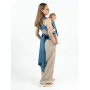 Marsupiu isara quick half buckle preschooler bluestone