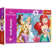 PUZZLE TREFL 30 DISNEY PRINCESS PRINTESE FERICITE VIV18308