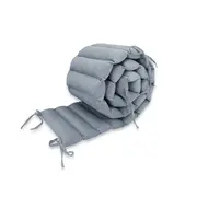 Aparatoare pentru patut, MimiNu, Tip panou, Pentru patut, Lungime 180 cm, Din catifea, Jeans BYN6426972026574