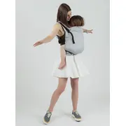 Marsupiu isara preschooler pearl grey