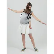 Marsupiu isara preschooler pearl grey