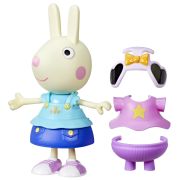 PEPPA PIG SET FIGURINA SI ACCESORII VESTIMENTARE IEPURASUL REBECCA 15CM VIVF8859_G0329