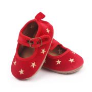 Pantofiori rosii cu stelute aurii csbh3046-1-va4