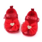 Pantofiori rosii sidefati cu fundita din tulle chd2303-1-va5