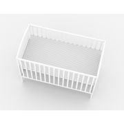 Patut fara sertar vessanti milo girafa alb + saltea cocos 12 cm  edeedipfsvmga_s12
