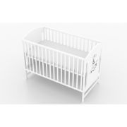 Patut fara sertar vessanti milo girafa alb + saltea cocos 12 cm  edeedipfsvmga_s12