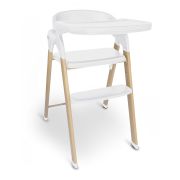 Babygo - scaun de masa 3 in 1 transformabil levels alb bbbbgo-5101