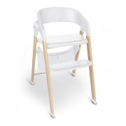 Babygo - scaun de masa 3 in 1 transformabil levels alb bbbbgo-5101