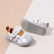 Pantofi sport, alb cu gri si maro chbm09-1-c