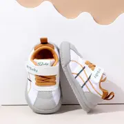 Pantofi sport, alb cu gri si maro chbm09-1-c