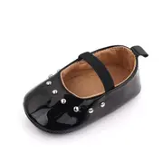 Pantofiori negri din piele ecologica lacuita chd2546-3-va11