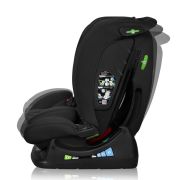 Scaun auto, Lionelo, i-Size Izzy, 0-36 Kg, 40-150 cm, Instalare cu centurile masinii, Protectie laterala, Ajustare spatar in 3 pozitii, Tetiera reglabila in 13 trepte, Conform cu R129, Negru BYNLO-IZZY_I-SIZE_BLACK_CARBON